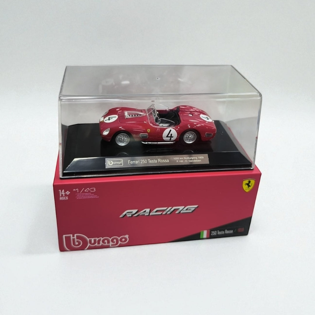 Ferrari 250 Testa Rossa 1:43 – La Elegancia Clásica de una Leyenda de Le Mans