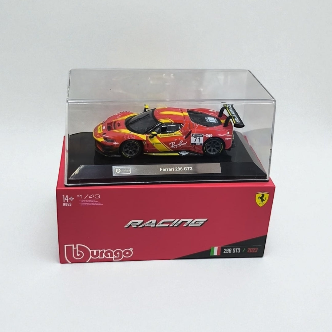 Ferrari 296 GT3 1:43 – La Nueva Generación de la Competición Italiana