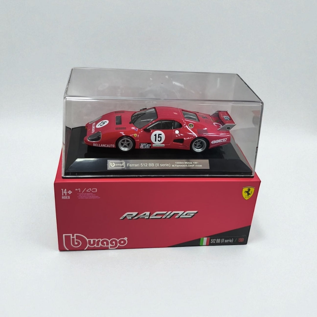 Ferrari 512 BB 1:43 – La Elegancia y Potencia del Clásico de Maranello