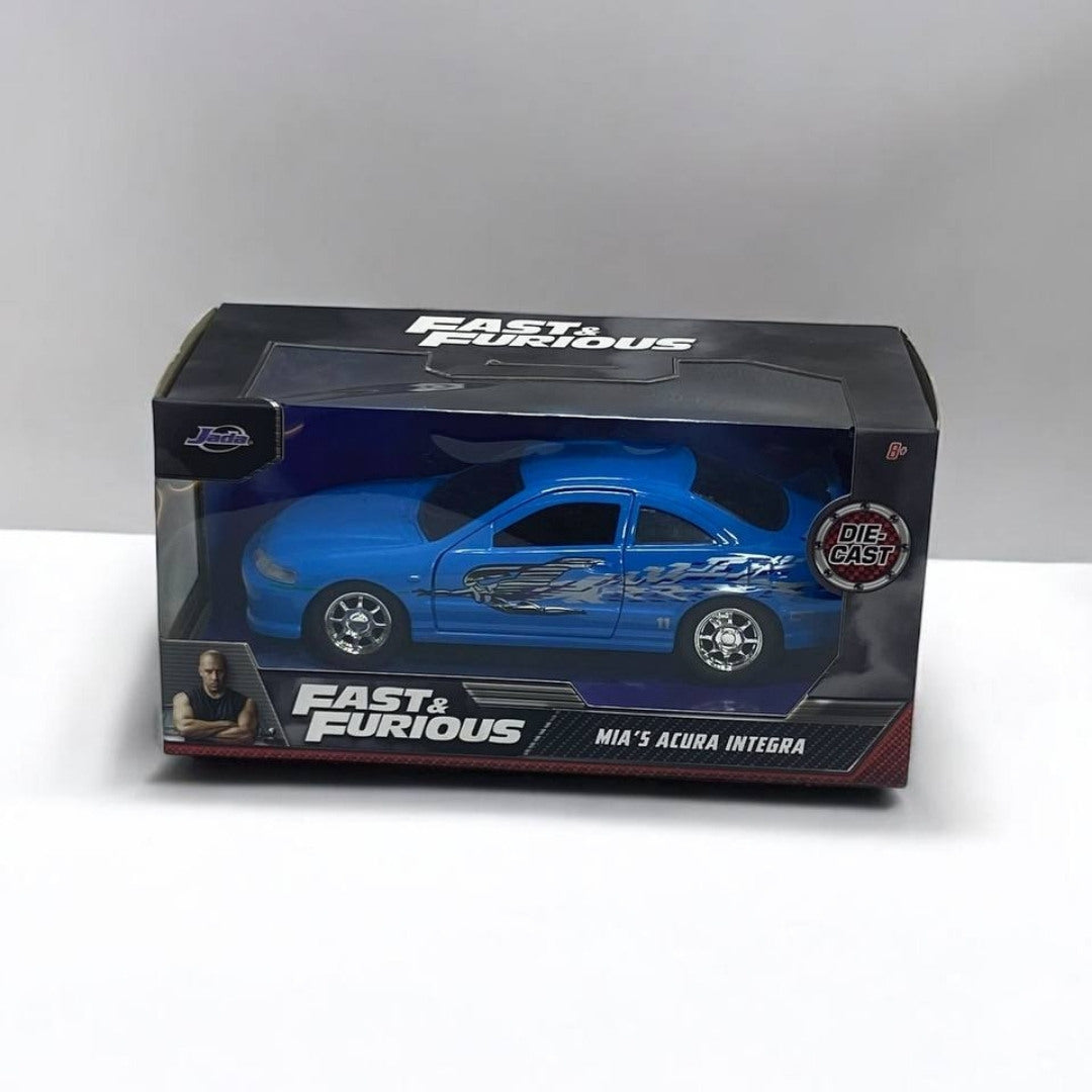 Mia's Acura Integra 1:32 Rápidos y Furiosos - Modelo a Escala de Colección