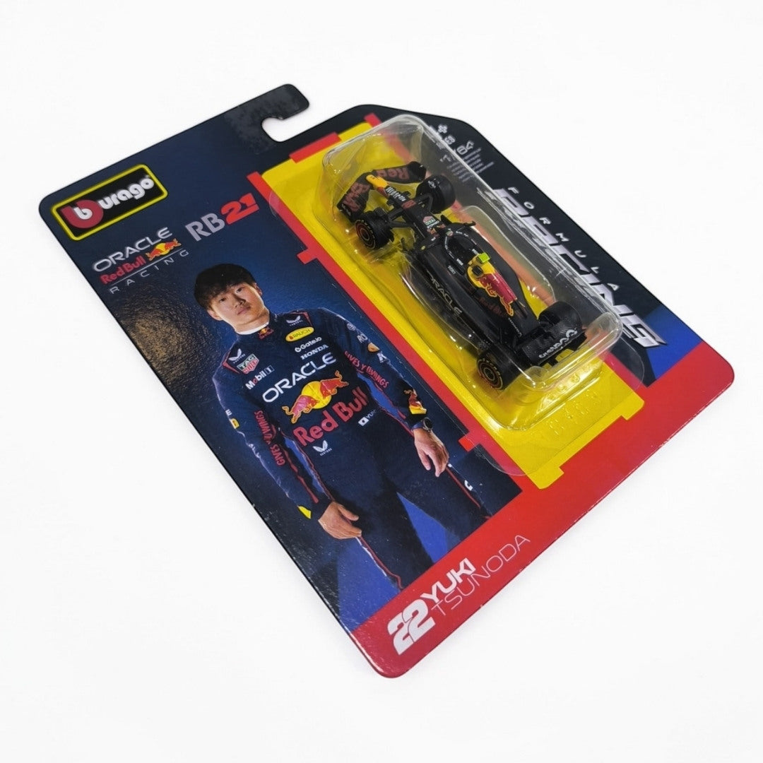 Bburago Red Bull RB21 #22 Escala 1:64 – Auto Fórmula 1 de Colección
