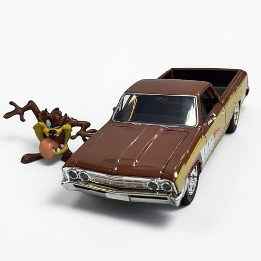 Chevrolet El Camino 1967 Tasmania Looney Tunes Escala 1:24 | Auto Clásico Modelo de Colección