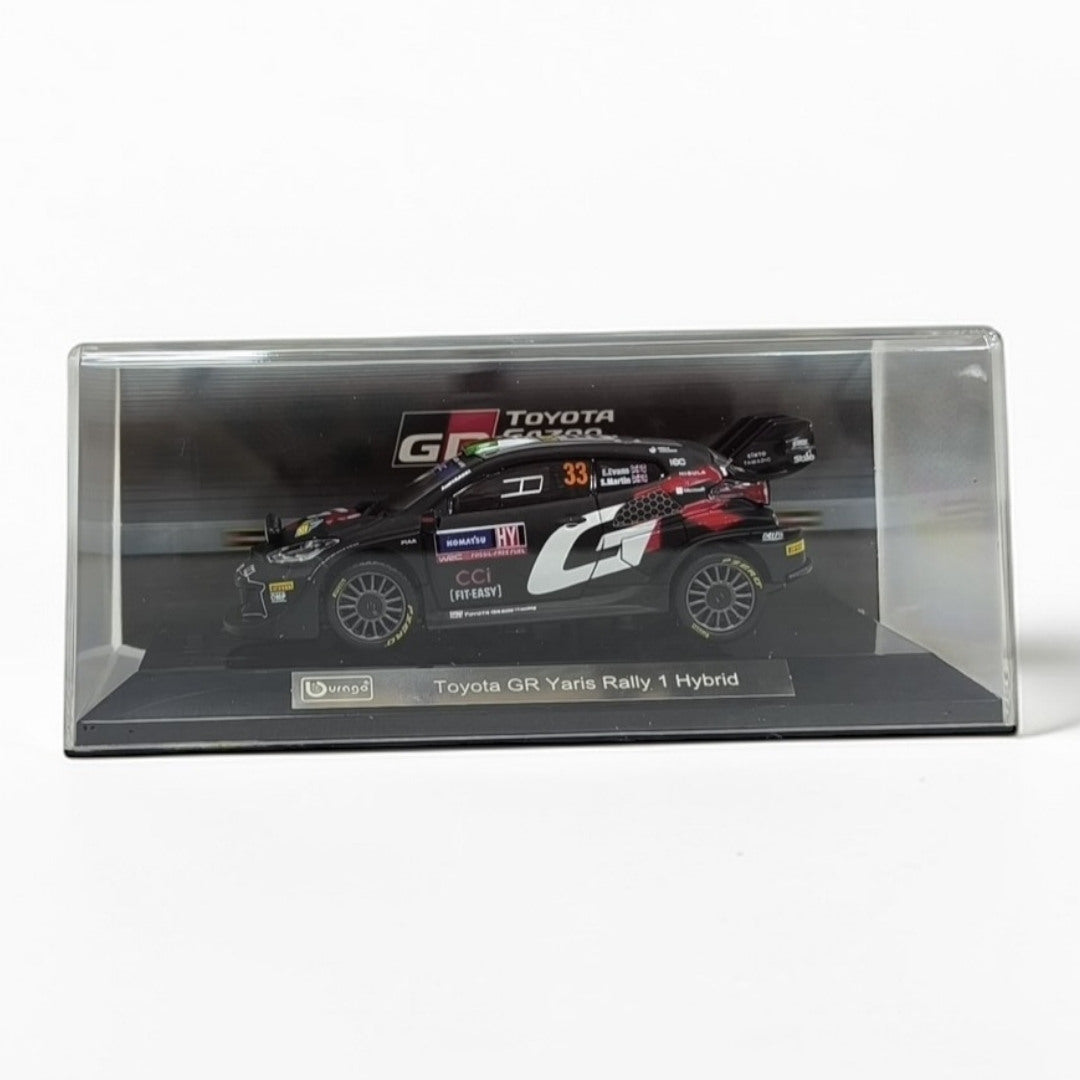 Toyota GR Yaris Rally1 Hybrid 1:43 Bburago – Auto WRC de Colección