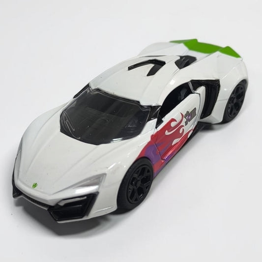 Lykan HyperSport Guasón 1:32 Jada | Superdeportivo DC a Escala de Colección
