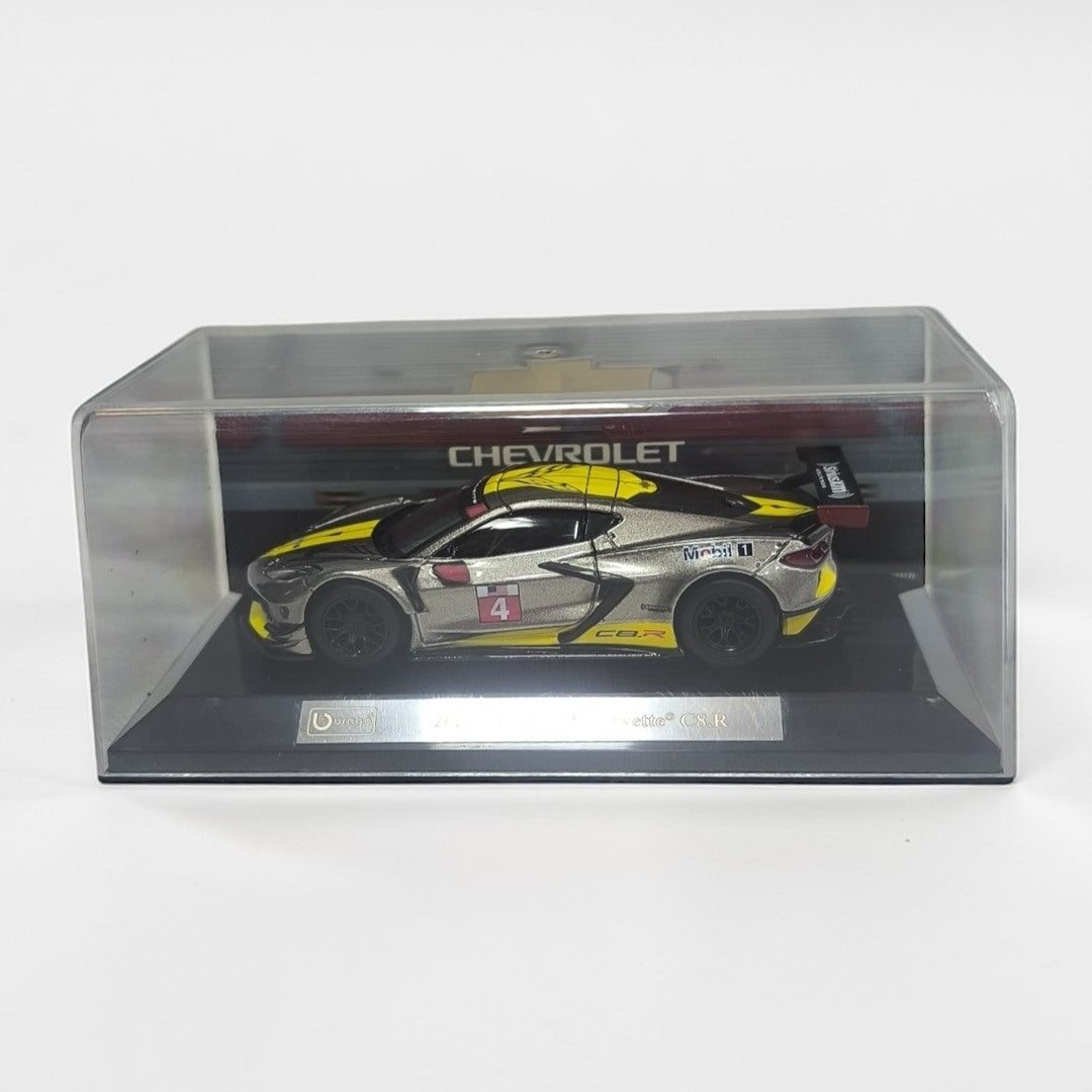 Chevrolet Corvette C8.R 2020 1:43 Bburago – Auto de Carrera de Colección