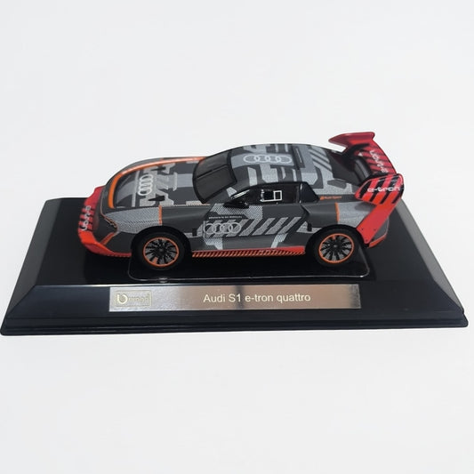 Audi S1 e-tron quattro 1:43 Bburago – Auto Rally Eléctrico de Colección