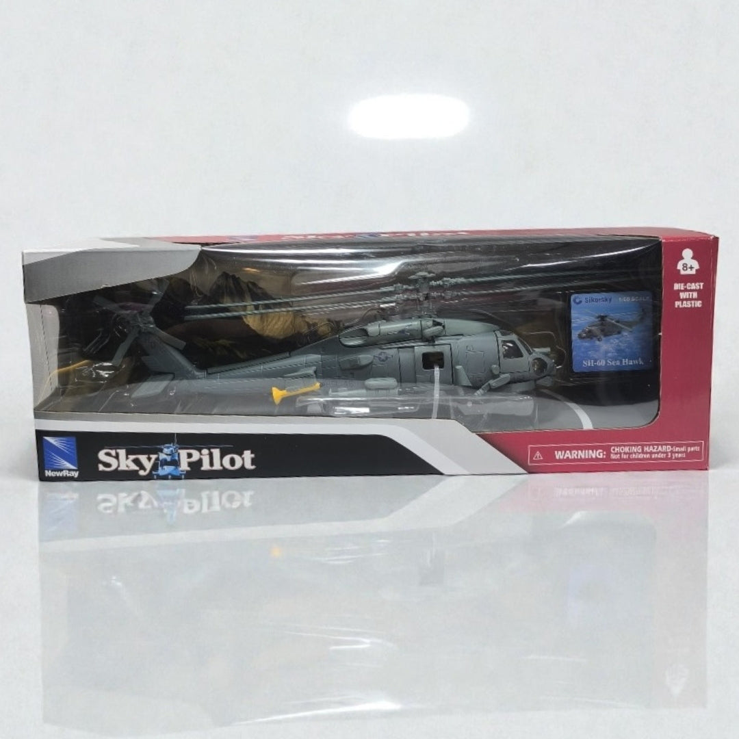 Helicóptero Sikorsky SH-60 Seahawk – Modelo Militar Naval de Colección Descripción del producto