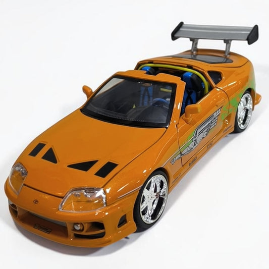 Toyota Supra MK4 Rápidos y Furiosos 1:24 Jada | Auto a Escala de Colección