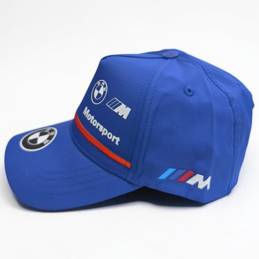 Gorra BMW Azul | Gorra Motorsport Ajustable Estilo Deportivo