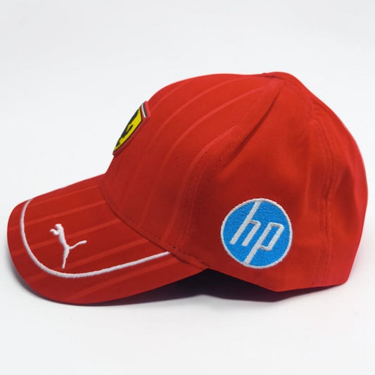Gorra Ferrari Roja #16 | Scuderia Ferrari Fórmula 1 Charles Leclerc Ajustable