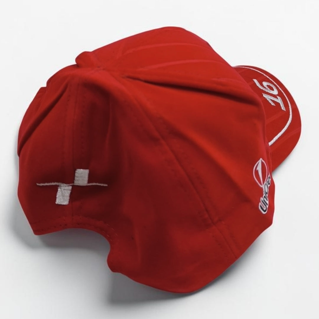 Gorra Ferrari Roja #16 | Scuderia Ferrari Fórmula 1 Charles Leclerc Ajustable