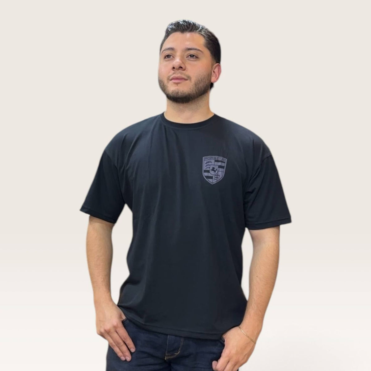 Camiseta Porsche Negra