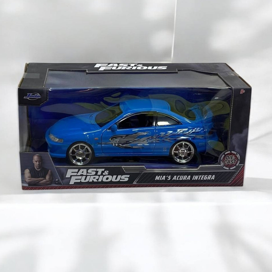 Mia's Acura Integra 1:24 – Modelo a Escala – Deportivo de Rápidos y Furiosos