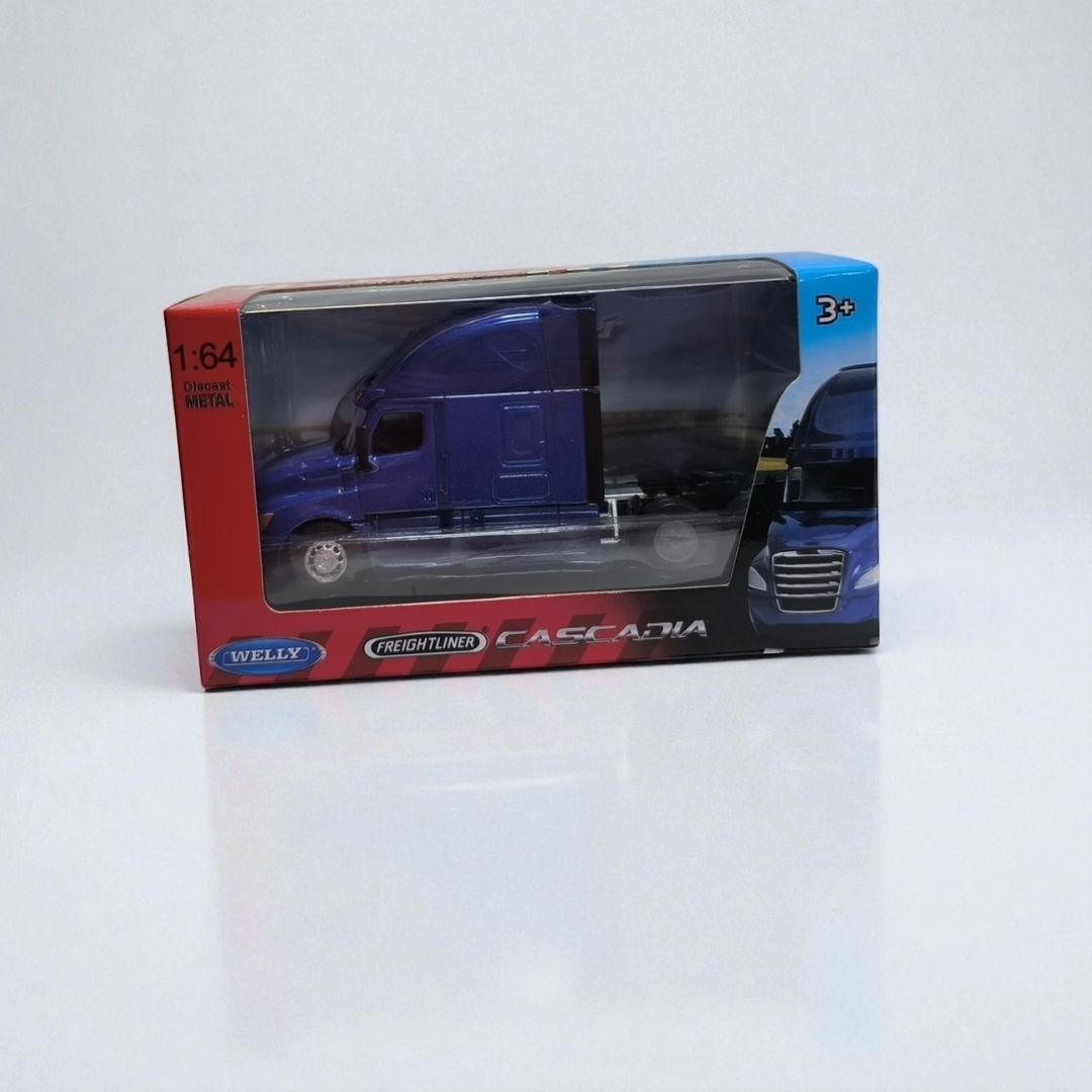 Freightliner Cascadia Cabezal 1:64 – Edición de Colección en Metal | El Gigante del Asfalto en Miniatura