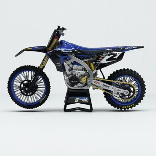 Yamaha YZ 450 Cooper Webb Escala 1:12 – Moto Motocross de Colección