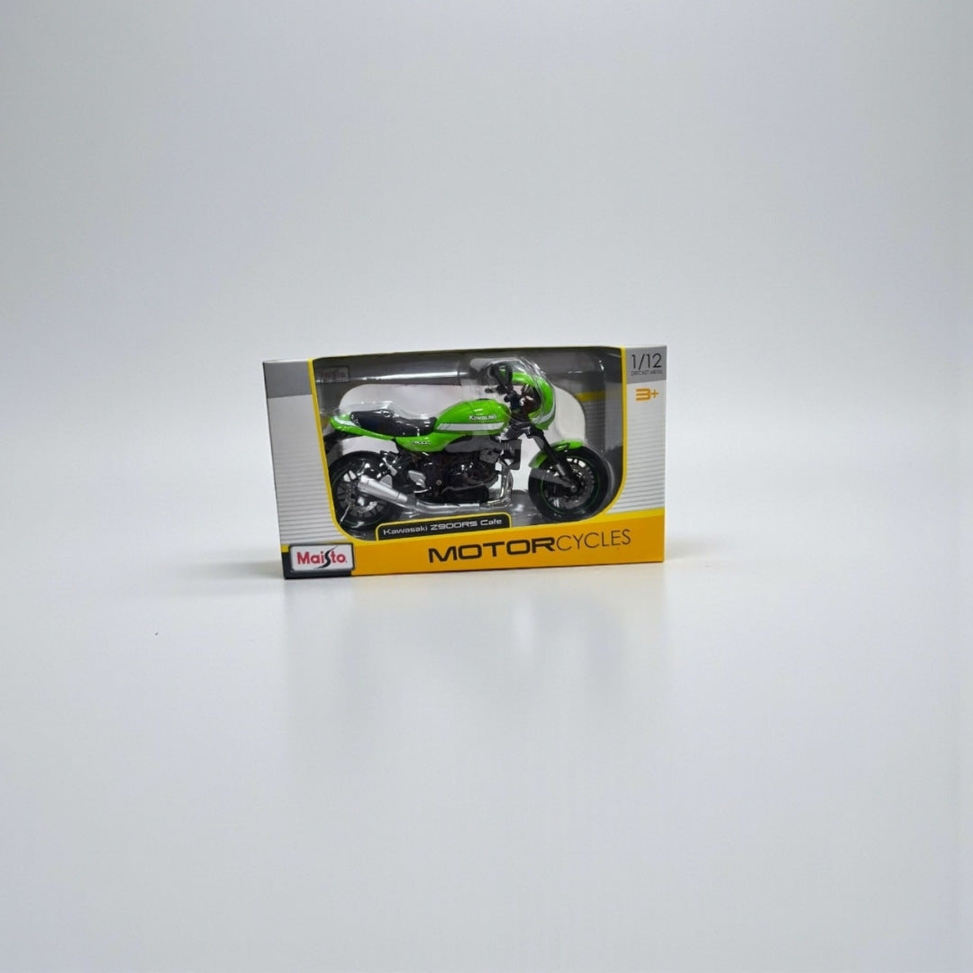 Moto Kawasaki Z900 RS 1:12 – Modelo a Escala Detallado para Coleccionistas