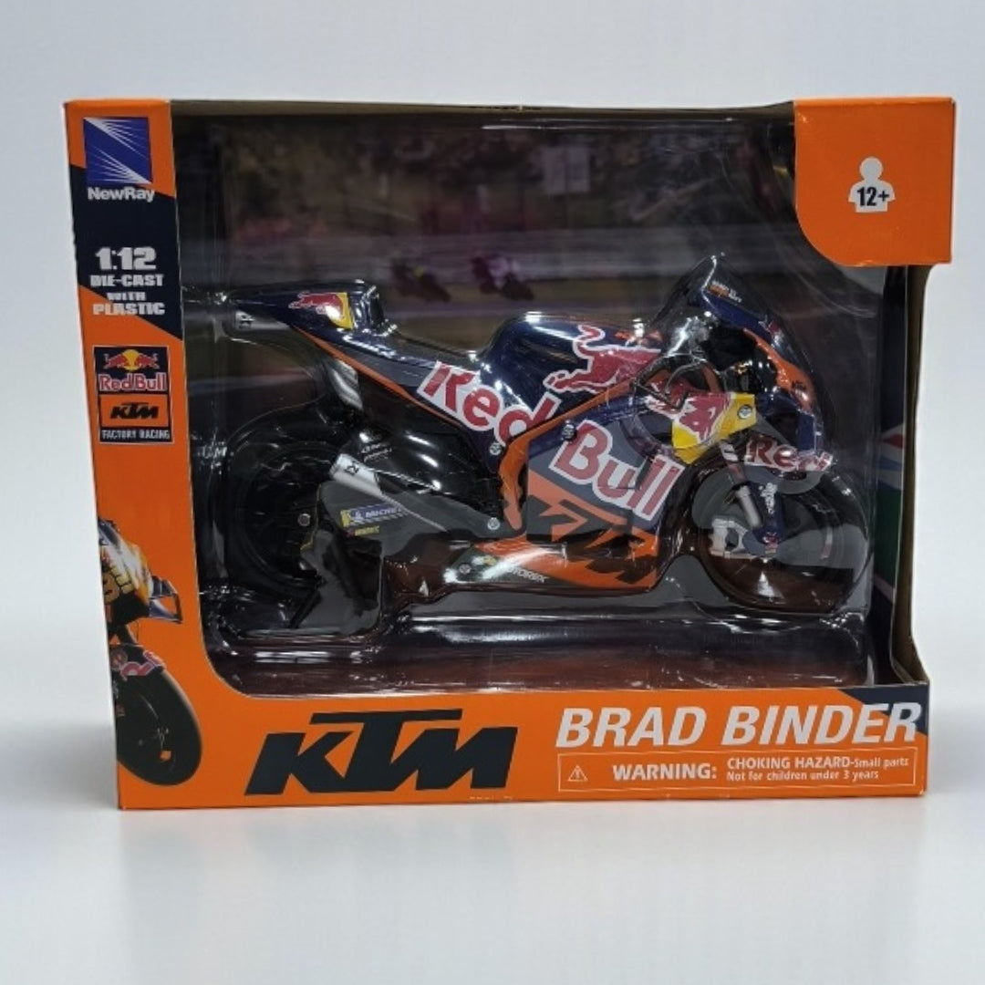 KTM Red Bull Brad Binder Escala 1:12 – Moto MotoGP de Colección