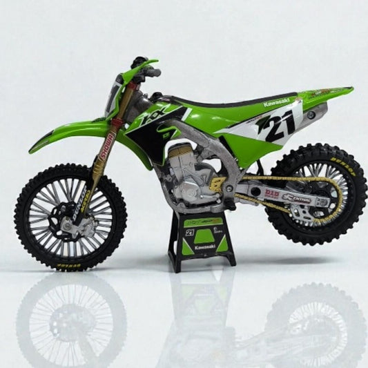 Kawasaki KX 450 SR Jason Anderson Escala 1:12 – Moto Motocross de Colección
