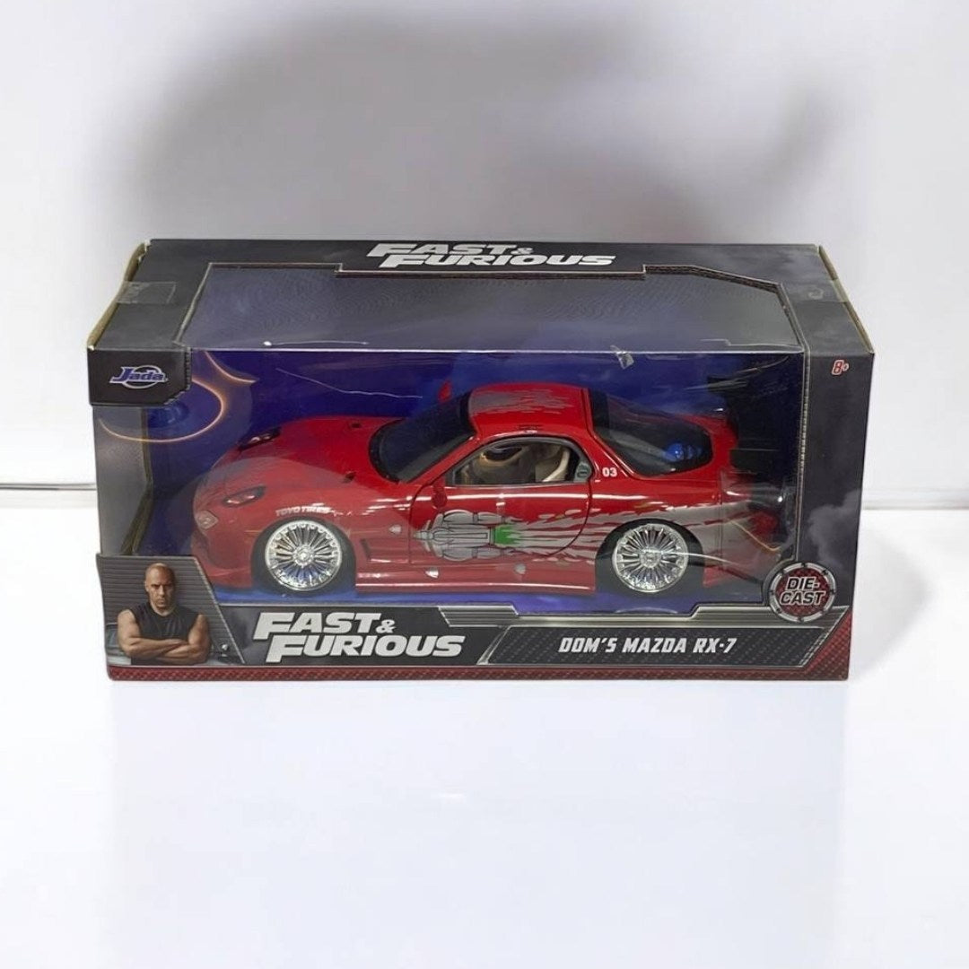 Dom's Mazda RX-7 1:27 – Modelo a Escala – Deportivo de Rápidos y Furiosos