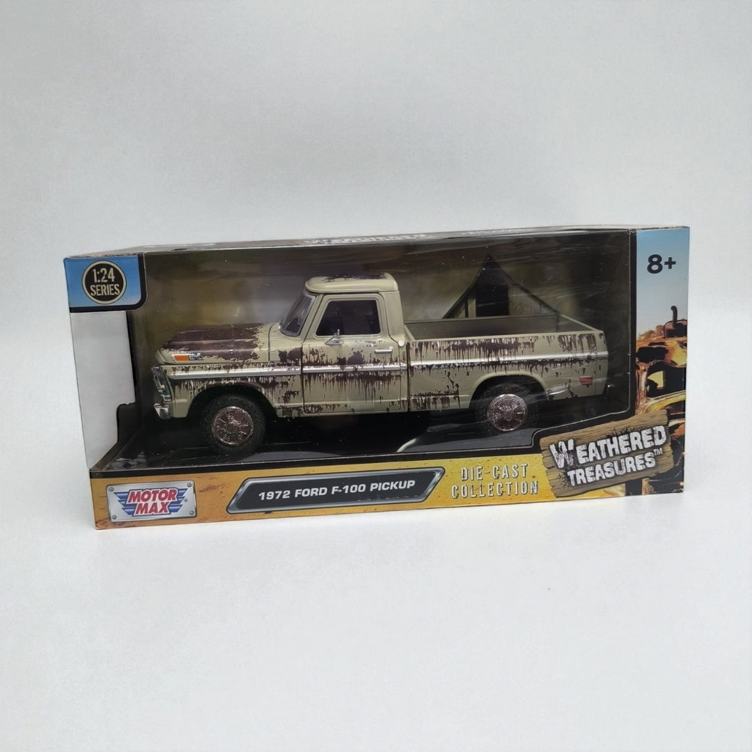 Ford F-100 1972 – Modelo de Colección en Metal Clásico