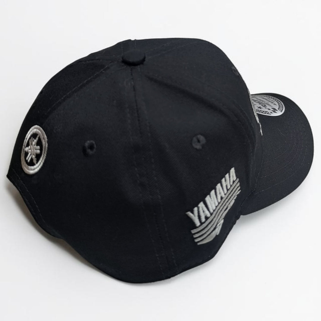 Gorra Yamaha Negra | Gorra Motorsport Ajustable Estilo Racing