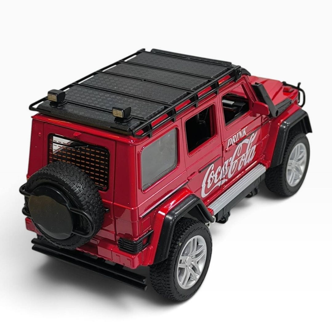 Mercedes-Benz G63 Brabus Coca-Cola 1:24 Rojo