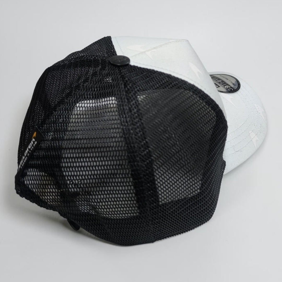 Gorra McLaren Blanca | Gorra Fórmula 1 Ajustable Estilo Racing