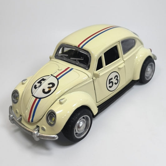 Herbie A Toda Marcha Volkswagen Beetle Escala 1:32 | Auto de Película Modelo de Colección