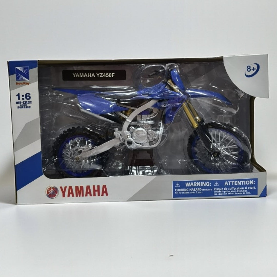 Yamaha YZ 450 Escala 1:6 – Moto Motocross de Colección Premium