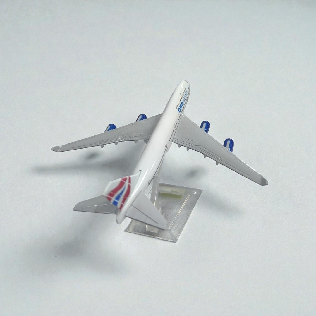 Avión Oneworld 1:400 – Modelo de Colección en Metal | Edición Especial de Aerolínea Aliada
