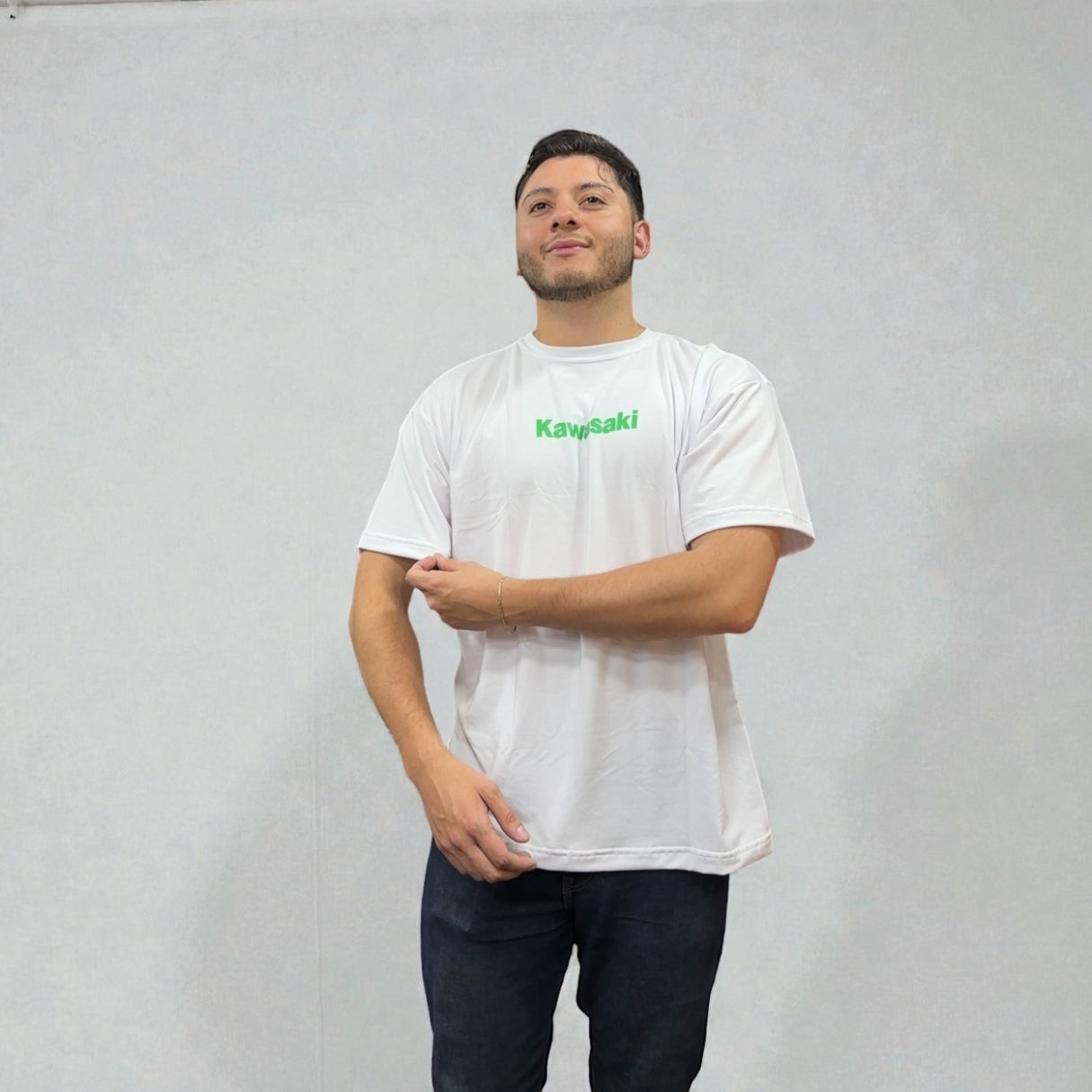 Camiseta Kawasaki Z1000 – Estilo Racing | Pasión Naked Bike