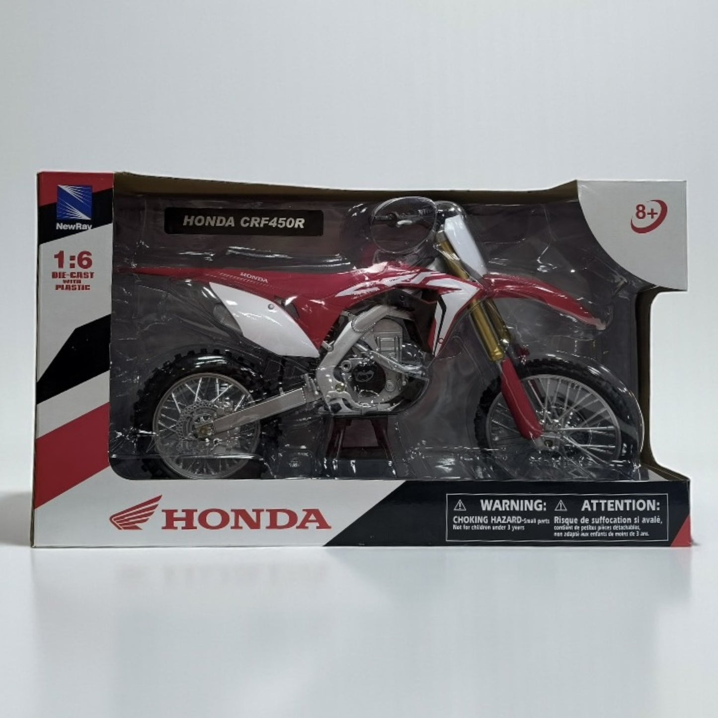 Honda CRF 450 Escala 1:6 – Moto Motocross de Colección Premium