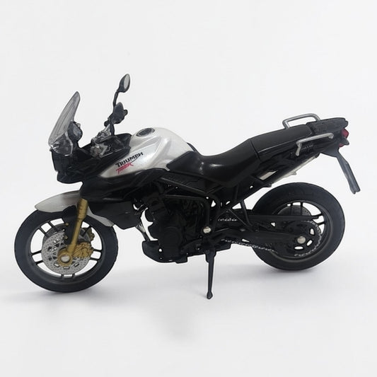 Triumph Tiger Welly Escala 1:18 | Moto Adventure Touring Modelo de Colección