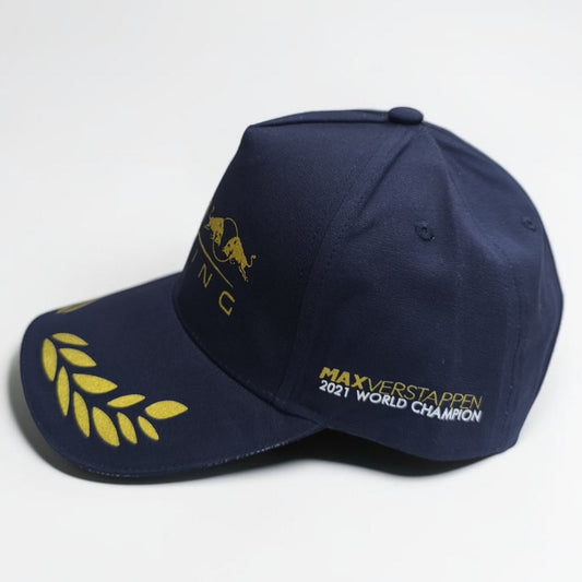 Gorra Red Bull Campeones 2021 | Fórmula 1 Verstappen #1 Edición Campeón