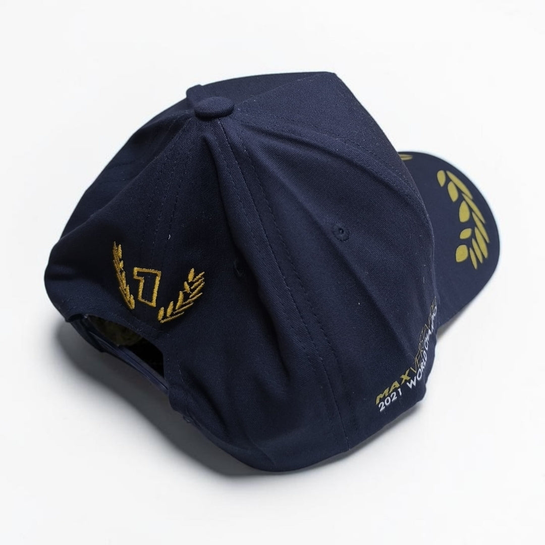Gorra Red Bull Campeones 2021 | Fórmula 1 Verstappen #1 Edición Campeón