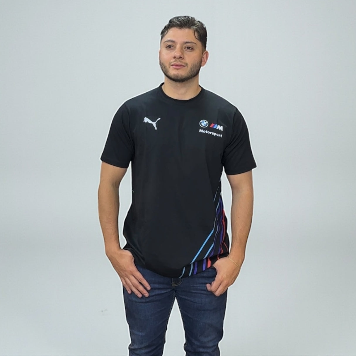 Camiseta BMW Negra – Estilo Motorsport | Diseño Premium para Verdaderos Fanáticos