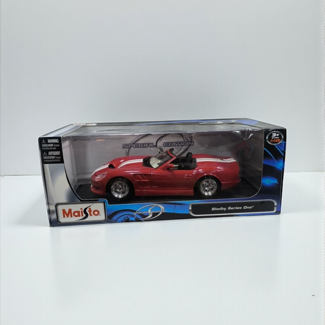 Shelby Series One Rojo 1:18 – La Leyenda Americana en su Forma Más Pura