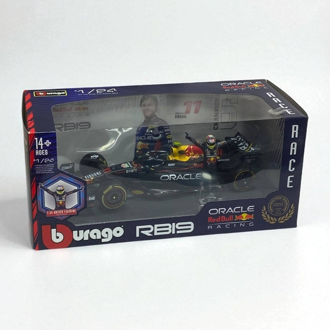 Red Bull RB19 #11 Sergio “Checo” Pérez – Auto a Escala 1:24 de Colección