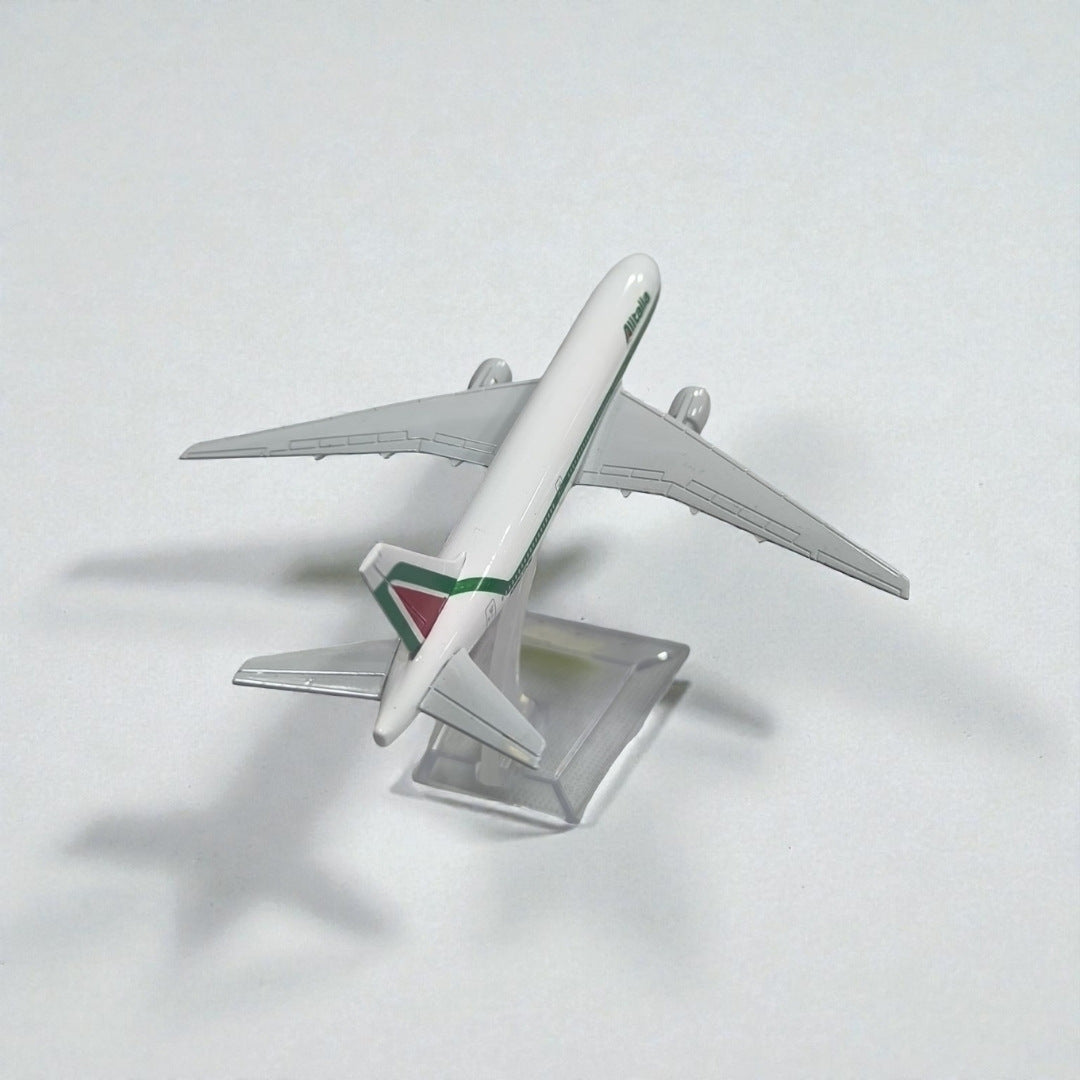 Avión Alitalia 1:400 – Modelo de Colección en Metal | Clásico de la Aviación Italiana