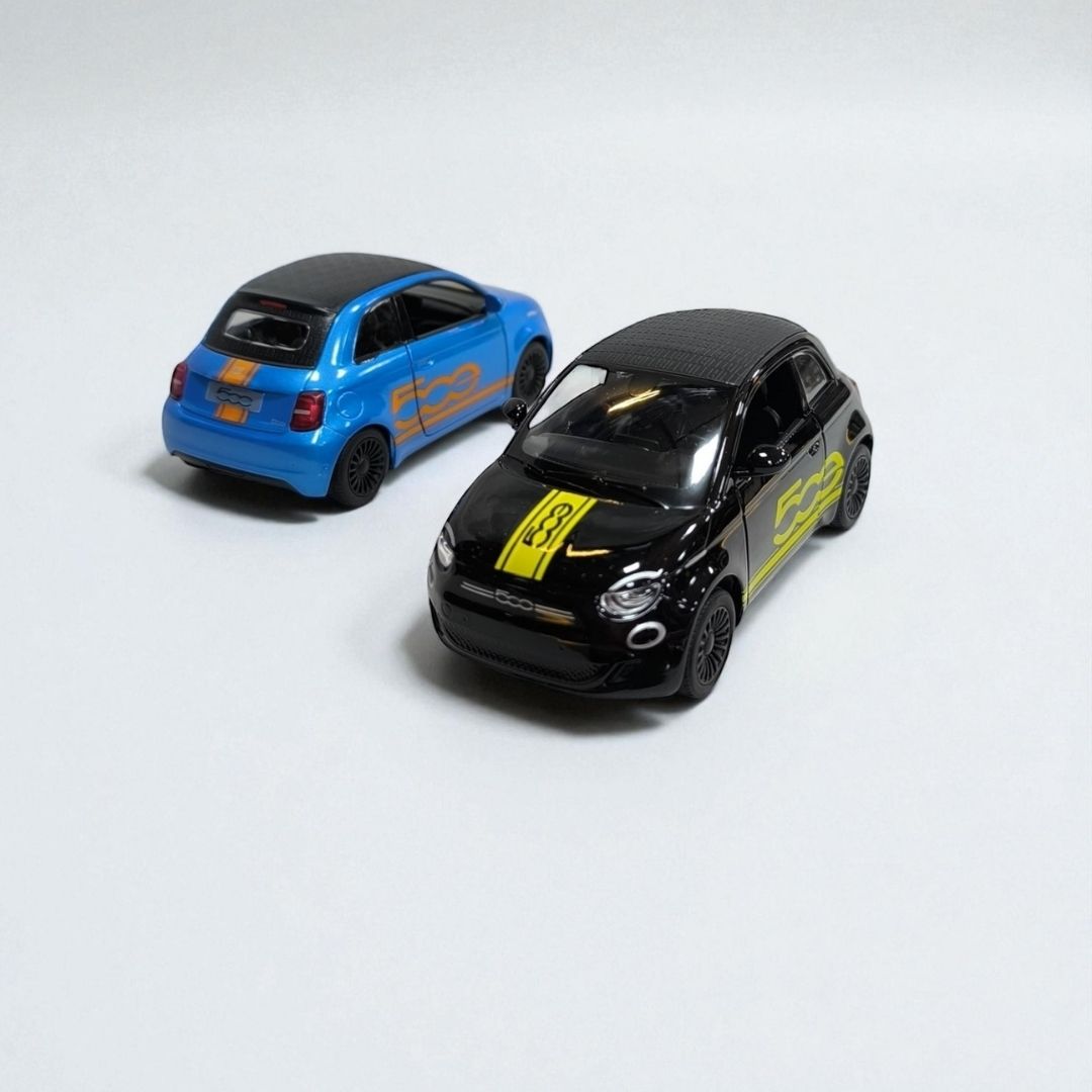 Fiat 500 1:32 – Edición de Colección en Metal | El Clásico Compacto que Nunca Pasa de Moda