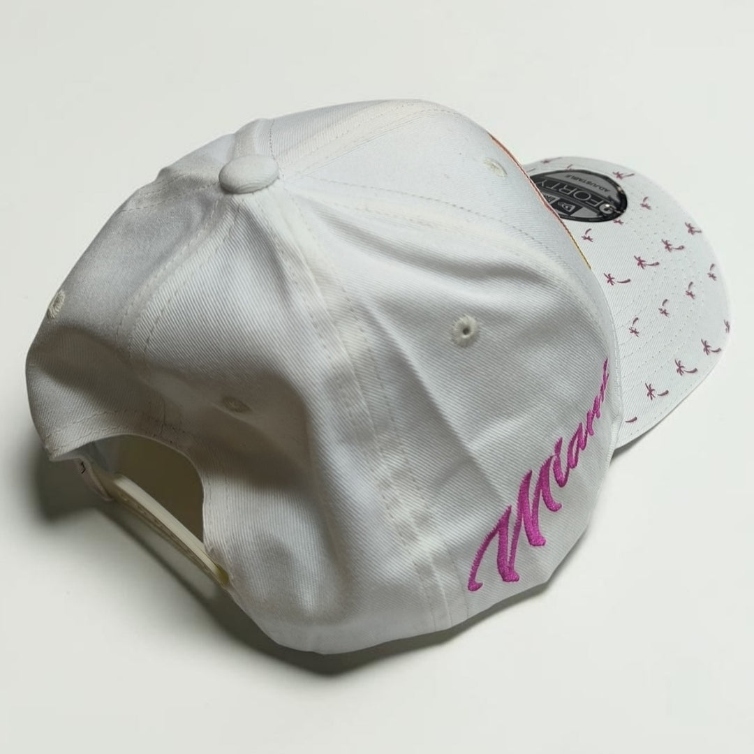 Gorra Red Bull Racing Miami Blanca | Edición Especial Fórmula 1 Miami GP Ajustable
