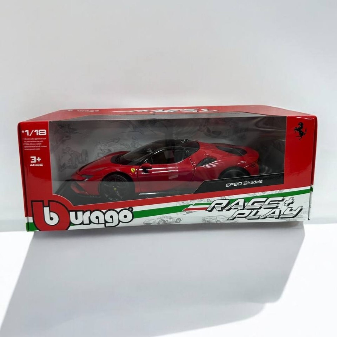 Ferrari SF90 Stradale 1:18 – Pura Potencia Híbrida