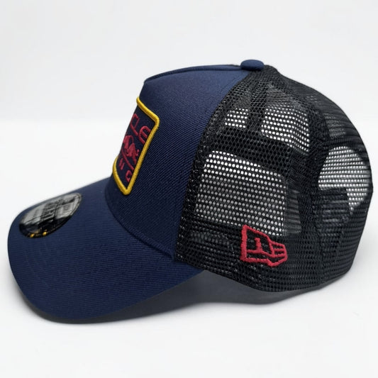 Gorra Red Bull Racing Azul con Malla | Gorra Trucker Fórmula 1 Ajustable