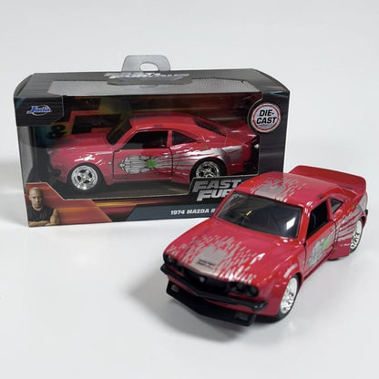Mazda RX-3 1974 Rápidos y Furiosos 1:32 Jada | Auto a Escala de Colección
