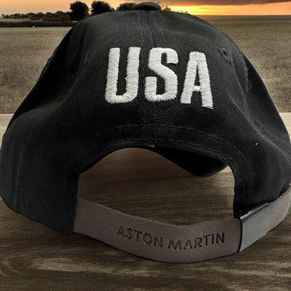 ¡Gorra Aston Martin Negra - Elegancia y Poder en un Solo Accesorio!