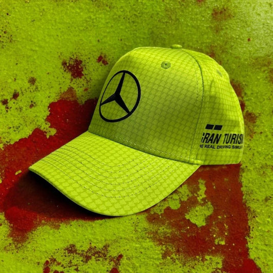 ¡Gorra Verde Mercedes - Elegancia y Innovación en Cada Detalle!