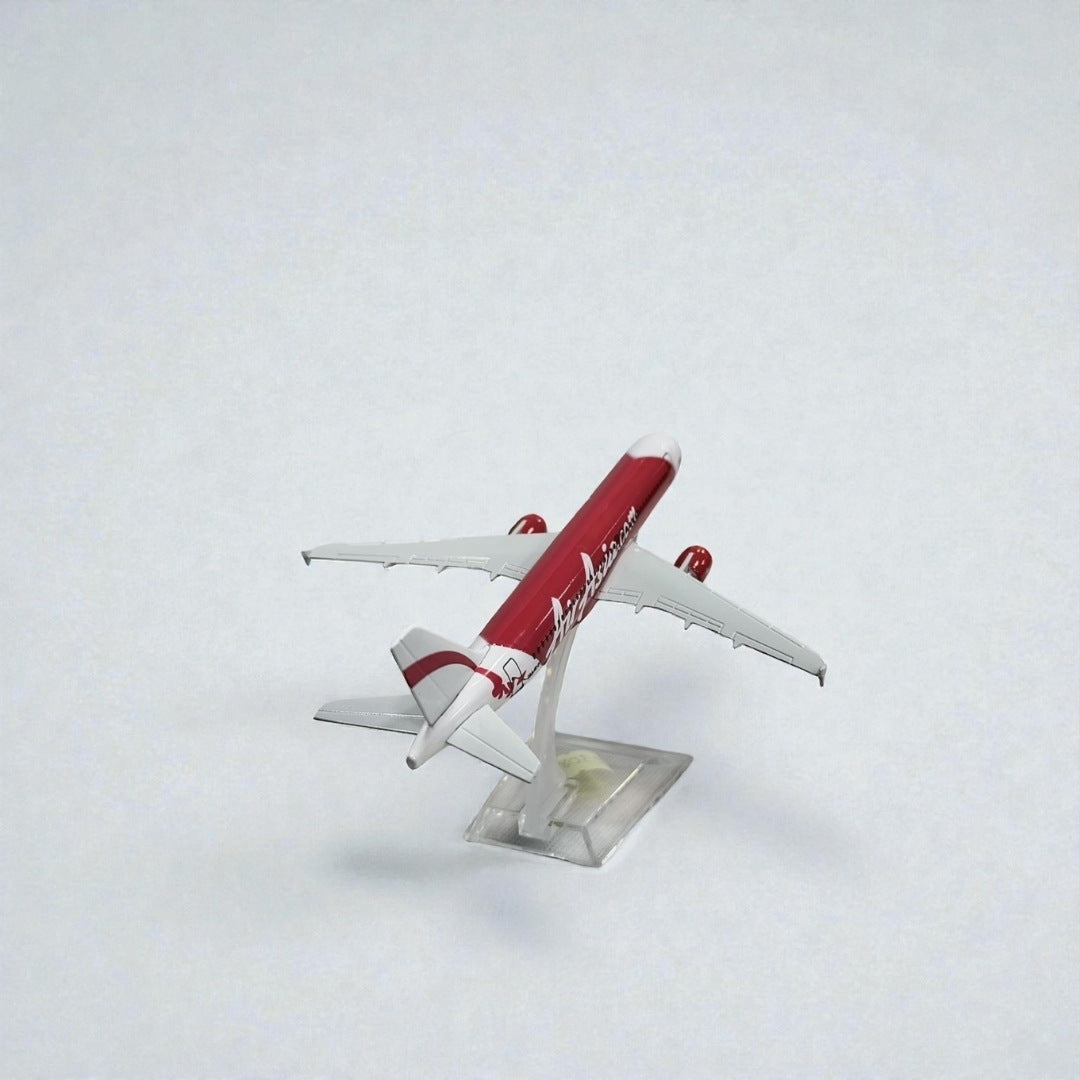 Avión AirAsia 1:400 – Modelo de Colección | La Aerolínea Low Cost Más Icónica de Asia