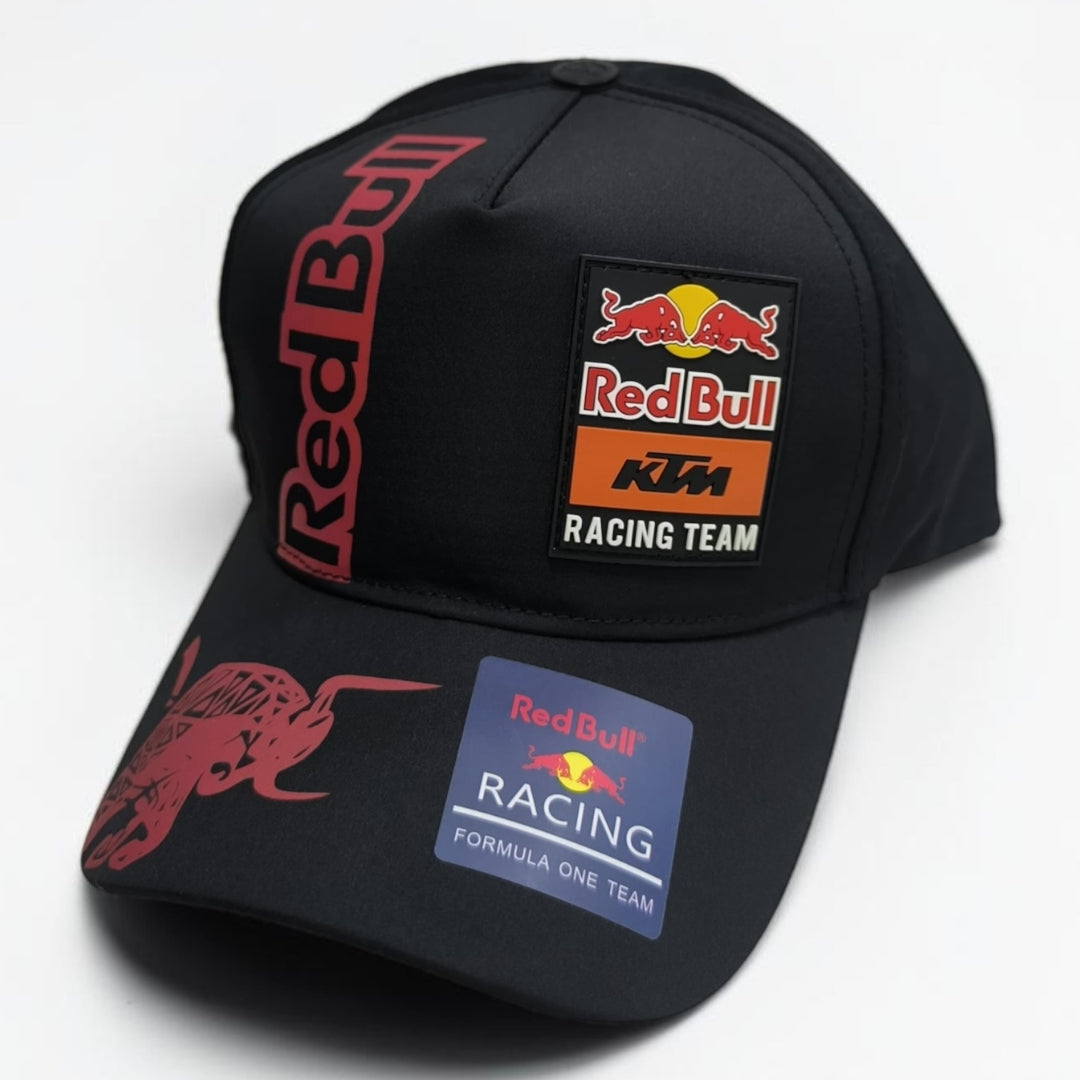 Gorra Red Bull KTM Negra | Gorra Motorsport Motocross Ajustable