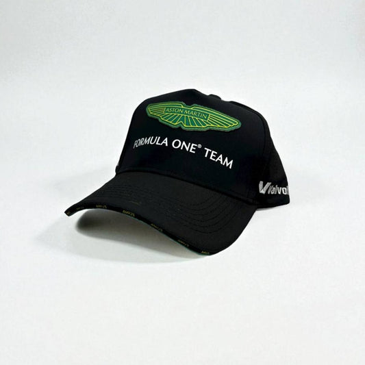 Gorra Aston Martin Negra | Edición Oficial F1 – Estilo Exclusivo y Deportivo