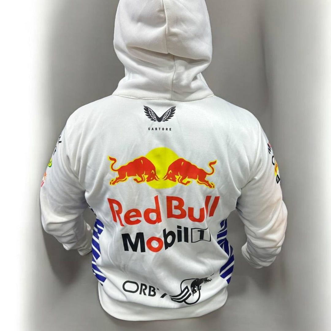 Chaqueta Oficial Red Bull Racing – Energía y Estilo de Campeón